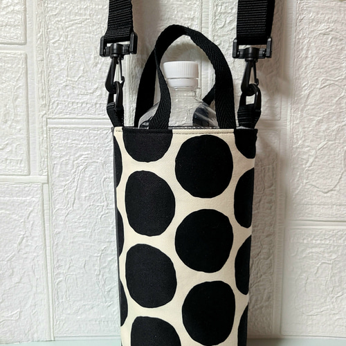 ハンドメイド ペットボトルカバー650ml アルミシートつき ドット柄