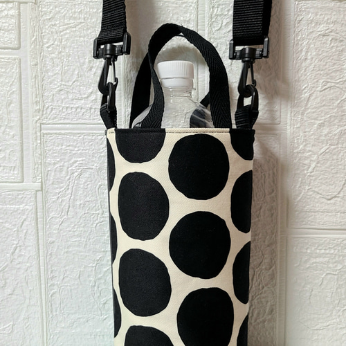 ハンドメイド ペットボトルカバー650ml アルミシートつき ドット柄