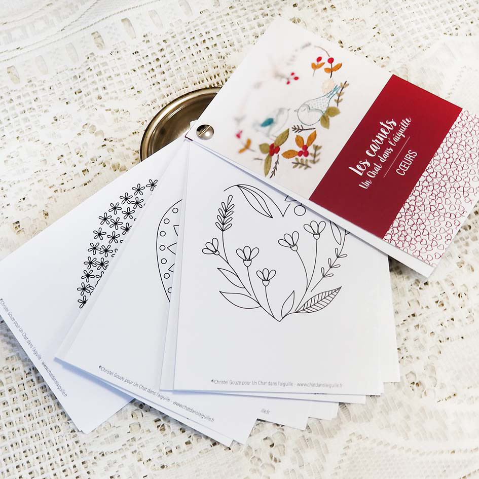 UN CHAT DANS L'AIGUILLE★Carnet de dessins  Coeurs 再入荷♪