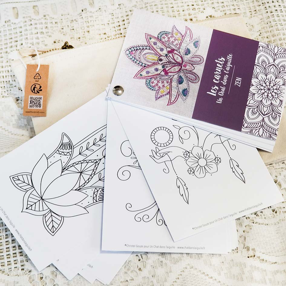 UN CHAT DANS L'AIGUILLE★Carnet de dessins  Zen 再入荷