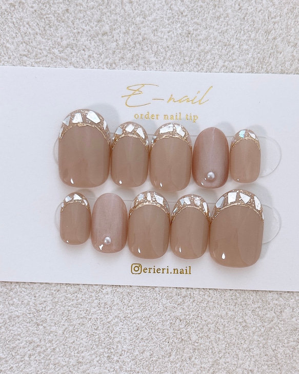 □専用ページ【ひじきさま】オーダーネイルチップ1点 A 様専用ページ