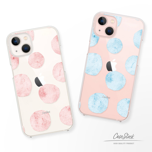 全機種対応】 水玉 スマホケース /Galaxys25 / Xperia10VI / iPhone16