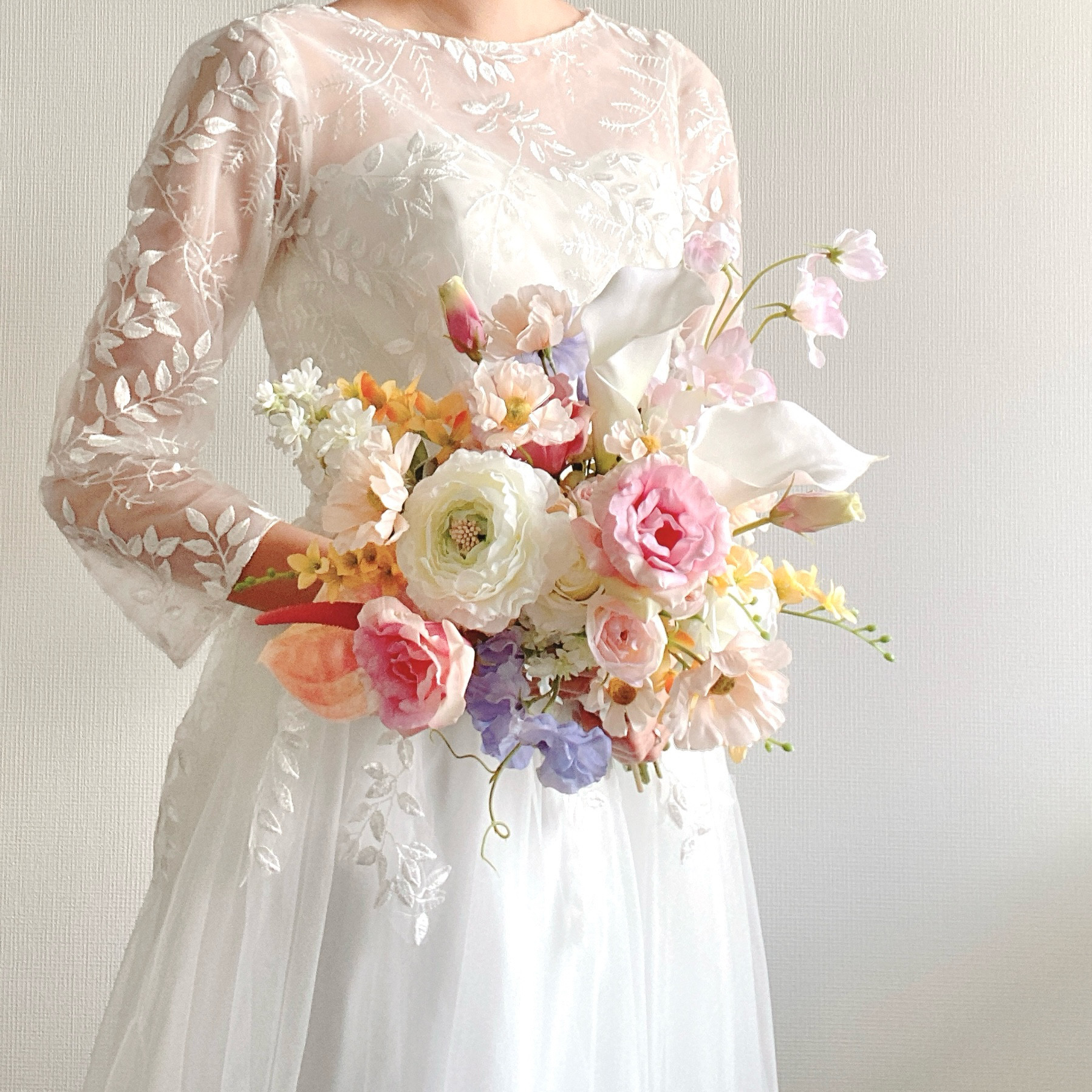 ウェディングブーケ【結婚式/ウェディング/リゾート婚/前撮り】