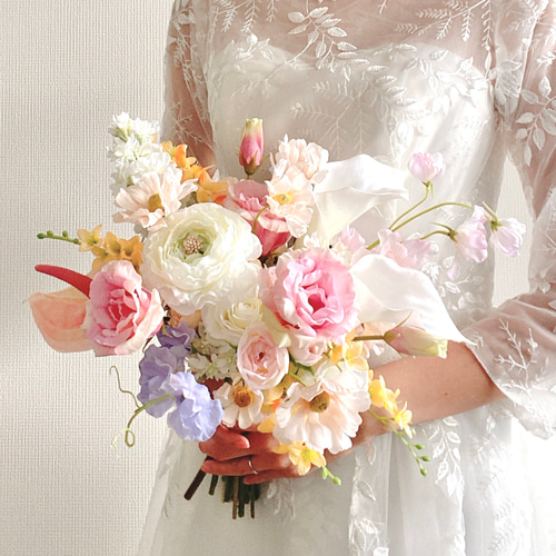 ウェディングブーケ ウェディングブーケ【結婚式/ウェディング/リゾート婚/前撮り】 ブーケ