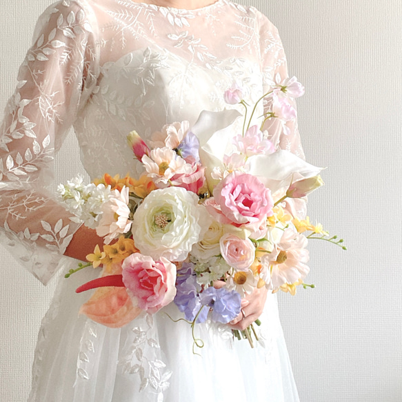 ウェディングブーケ【結婚式/ウェディング/リゾート婚/前撮り】 ブーケ