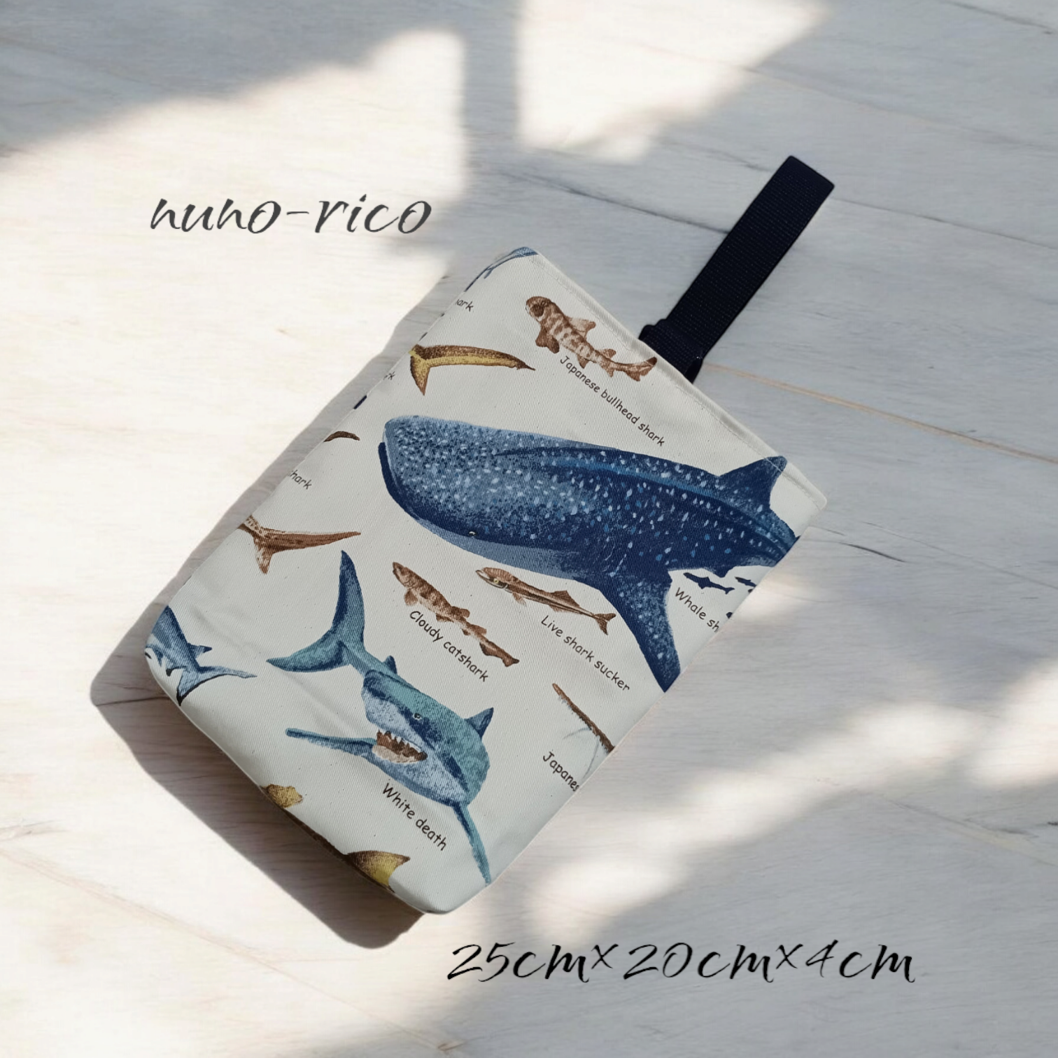 シャーク、サメ　レッスンバッグ、上履き袋など、オーダー受付中です。 シャーク、サメレッスンバッグ、上履き袋など、オーダー受付中です。