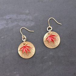 紅葉・もみじ ピアス の人気通販｜Creema(クリーマ) ハンドメイド