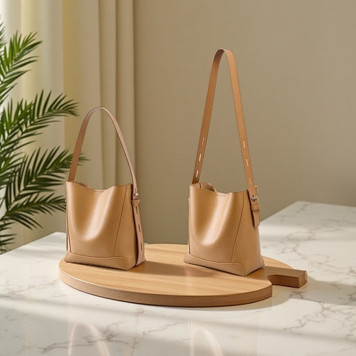 トートバケツ高級通勤用ショルダートートバッグ 大容量