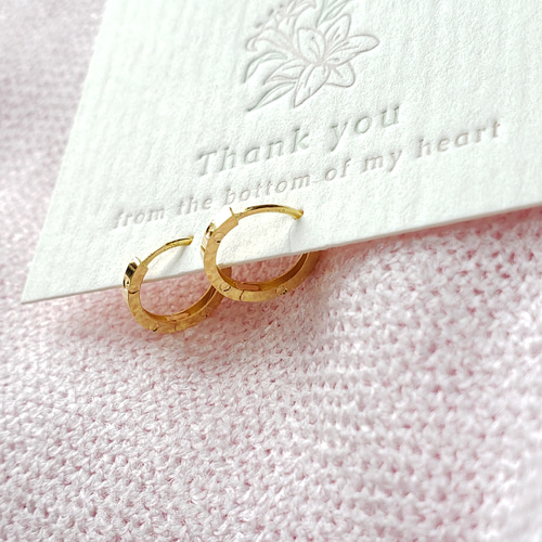 xx 地金ジュエリー xx K18 ピアス2点セット 可愛い アメリカンピアス+  