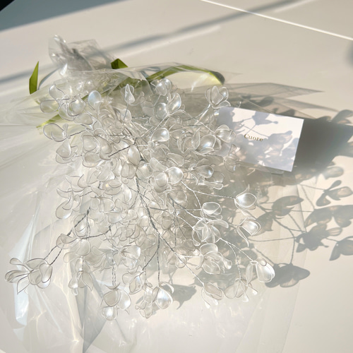 単品販売】かすみ草 1本 f3004 一輪挿し・花瓶・花器 Cuore 通販