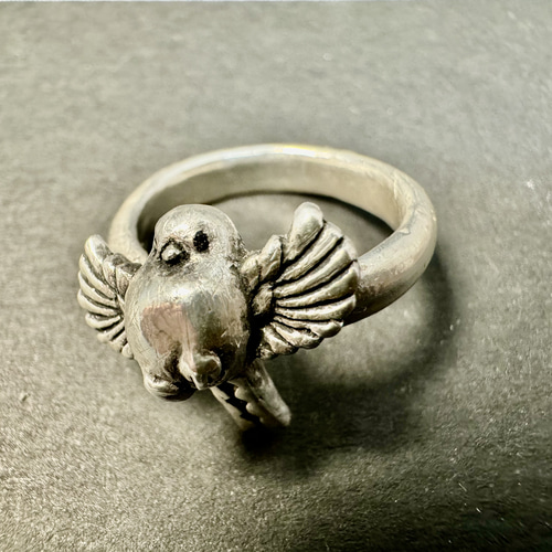 シルバーリング とべ！シマエナガさん 指輪・リング HandyWorld 通販