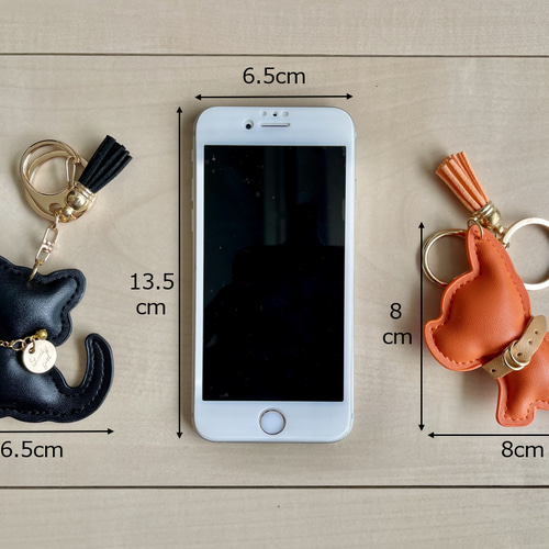 本革キー小物5点セット(ワンピ/丸カラビナ/ミニコート/カメさん/カエルさん) きらきらぷんぷん丸] パラコード カラビナ キーホルダー【5個