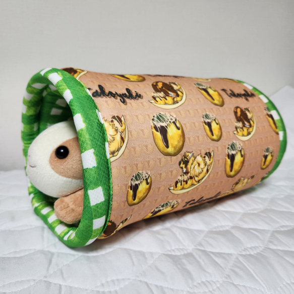 【モルモットンネル】たこ焼きモルモット柄 1枚目の画像