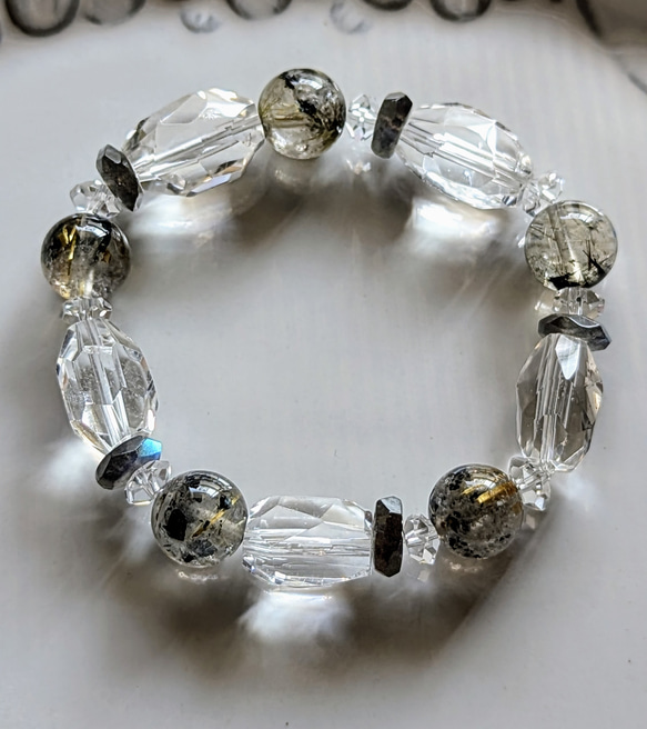 ヘマタイト&クリアクォーツ