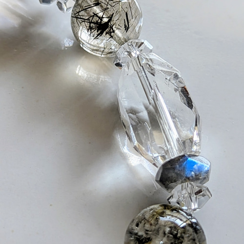 ヘマタイト&クリアクォーツ