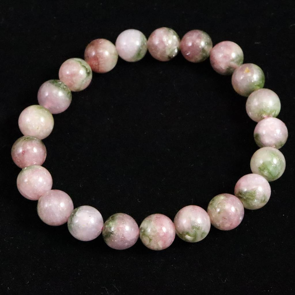 ウォーターメロン トルマリン  AA+  8.5mmブレスレット 20.9ｇ　 #65237