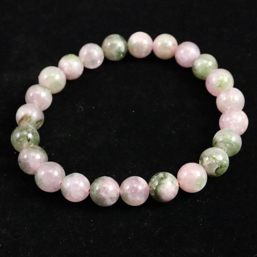 値下げ　超美しい　8mm ウォーターメロントルマリン　ブレスレット ウォーターメロン トルマリン AA+ 8mmブレスレット 18.6g