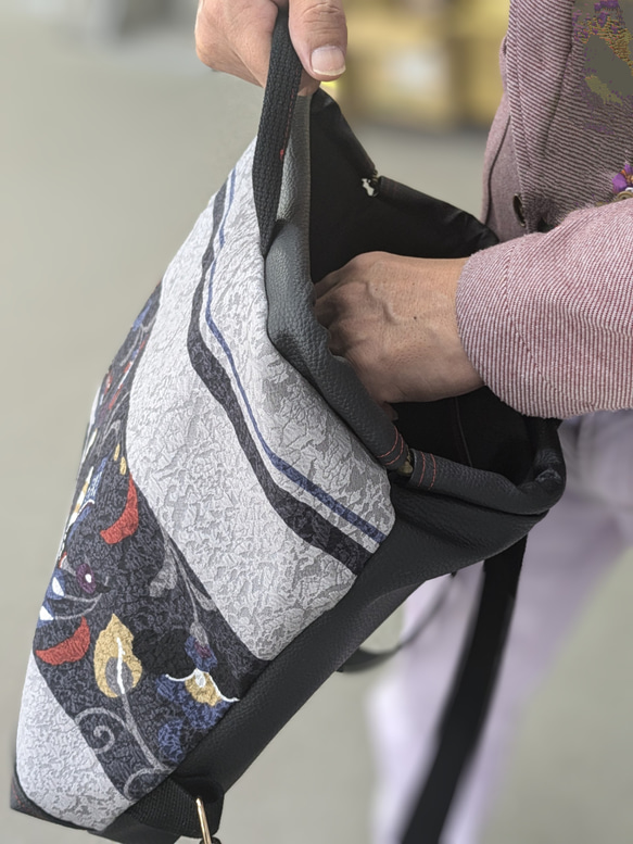 『オビカラ』BAG　”斬新”シリーズ　　送料無料　　着物リメイク 