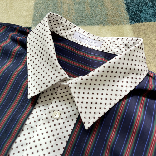 近年【美品✨】エンフォルド オーバーシャツ ストライプ