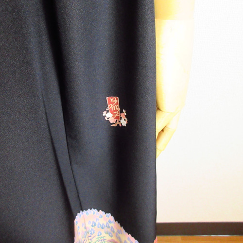 大きめサイズ】着物ドレス◎田園◎細見え縦長シルエット&オール  