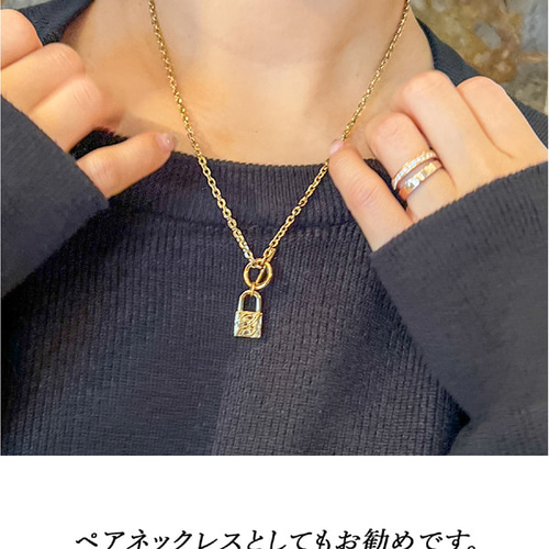 ハワイアンジュエリー ネックレス パドロック 南京錠 マンテル ハワイアンジュエリー ネックレス パドロック 南京錠 マンテル
