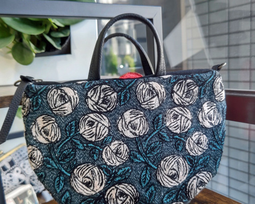 ミナペルホネンminaperhonen/Rosyロージィーブルーグリーンミニ