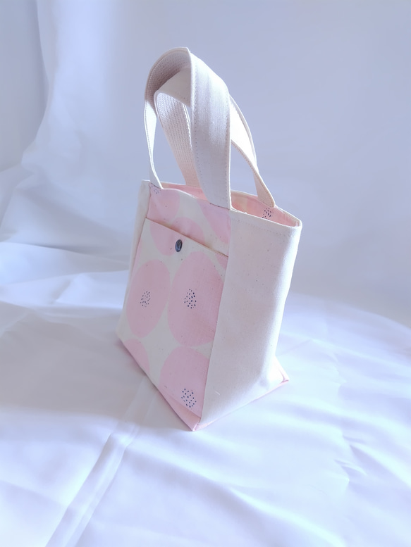 ちょっとそこまで小さめトートバッグ【カバン】 7枚目の画像