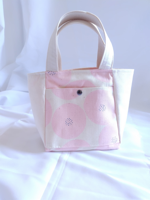 ちょっとそこまで小さめトートバッグ【カバン】 1枚目の画像