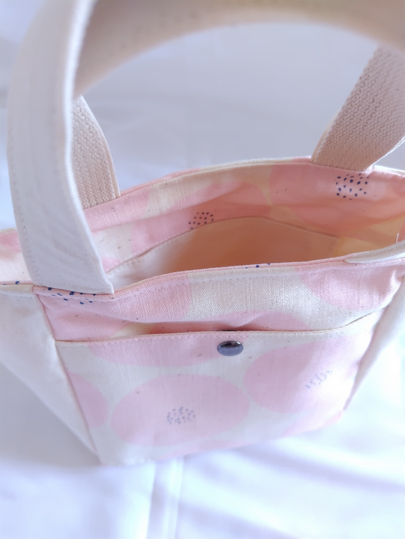 ちょっとそこまで小さめトートバッグ【カバン】 5枚目の画像