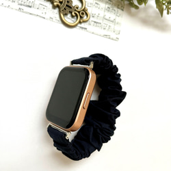 Watch　全花コマウォッチクラッシュベルト　16cm　JQH001　925刻印 Apple Watch アップルウォッチ バンド メッシュ ミラネーゼ 金属