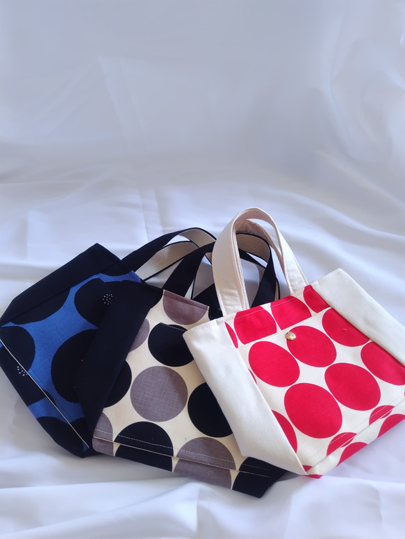 ちょっとそこまで小さめトートバッグ【カバン】 7枚目の画像