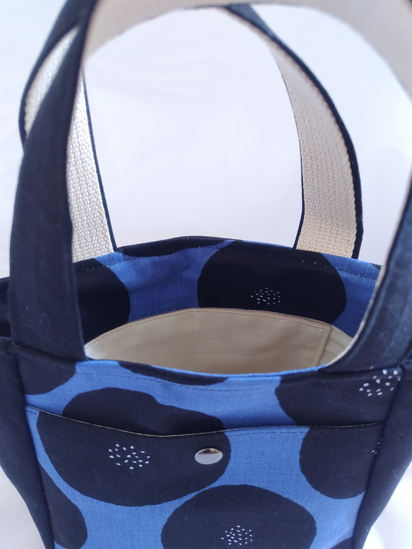 ちょっとそこまで小さめトートバッグ【カバン】 5枚目の画像