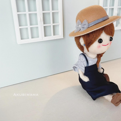 受注製作】SNSやアイコンにもおすすめ☆手のひらサイズの女の子