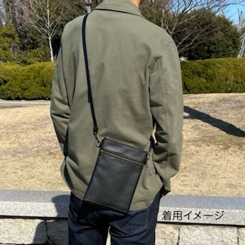 10色☆帆布 サコッシュ(M) iPad mini 長財布 ショルダーバッグ スマホ