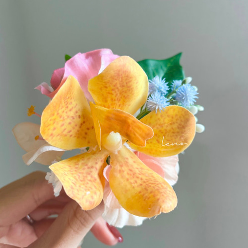 受注生産】ブートニア・コサージュ単品 ウェディングブーケ アーティ