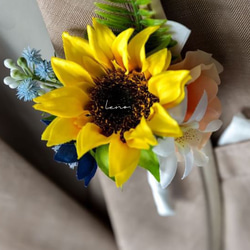 受注生産】ブートニア・コサージュ単品 ウェディングブーケ アーティ