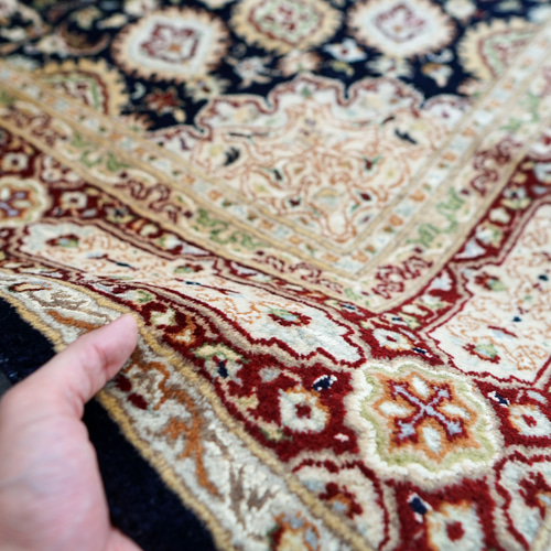 256×148cm【パキスタン手織り絨毯】 カーペット・絨毯・ラグ・マット