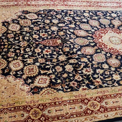 256×148cm パキスタン手織り絨毯 ペルシャ