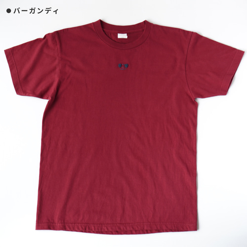 ボンポワン ♡ チェリー刺繍入りTシャツ 14A 【新品】 ボンポワン ♡ チェリー刺繍入りTシャツ 14A 【新品】
