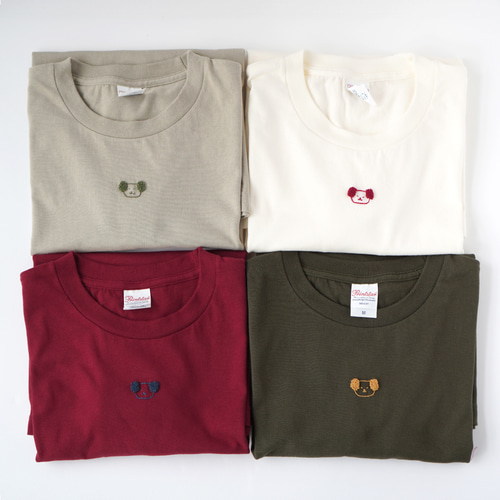 ボンポワン ♡ チェリー刺繍入りTシャツ 14A 【新品】 ボンポワン ♡ チェリー刺繍入りTシャツ 14A 【新品】