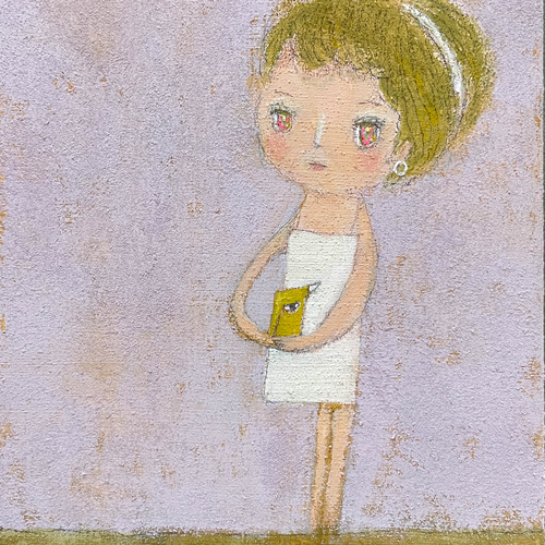 絵画。壁掛け原画【ピンクのピアノ童話とかわいい黒猫】 絵画。壁掛け原画【ピンクのピアノ童話とかわいい黒猫】