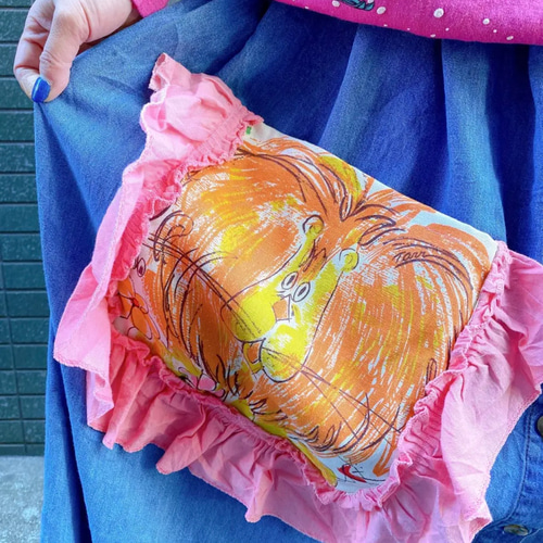 古着 ヴィンテージ vintage スカート デニムスカート リメイク