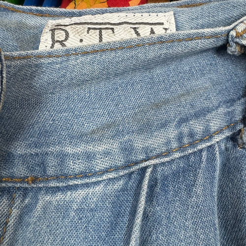 古着　ヴィンテージ　スカート　デニムスカート　リメイク　リメイクスカート　個性派 古着 ヴィンテージ vintage スカート デニムスカート リメイク