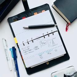 【バイブル】デイリー24hバーチカル フリースタイル システム手帳リフィル 3枚目の画像