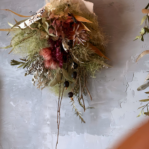 日常に寄り添うスモークツリー スワッグ スワッグ nico 通販