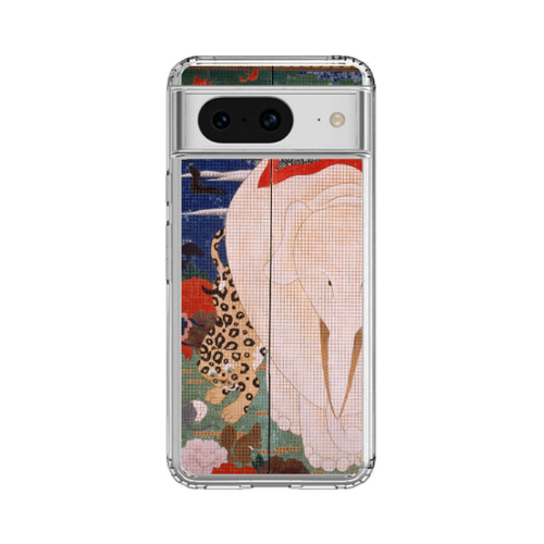 Google Pixelクリアケース 伊藤若冲 鳥獣花木図屏風（象）【高解像度