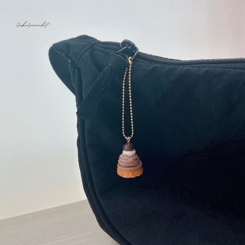 樹脂粘土でモンブランを作ってみました DIY Miniature Mont