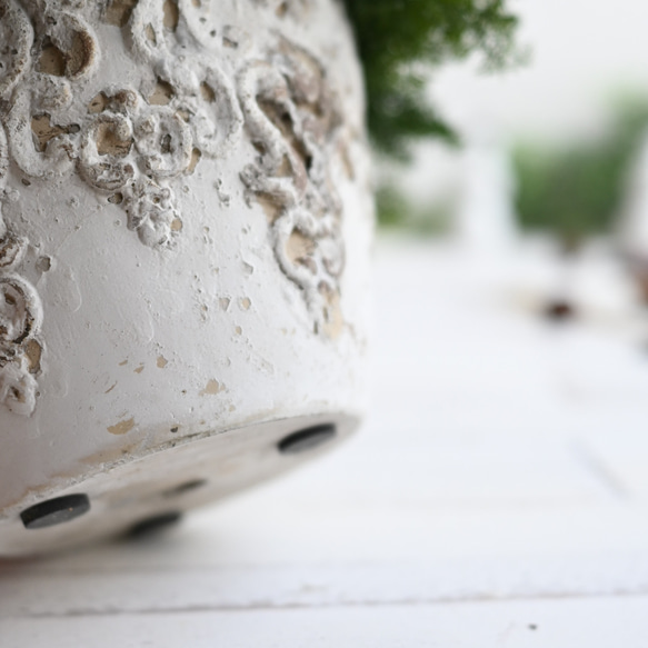 赤い実が灯る大人のクリスマスツリー＊32cm＊プリザーブド卓上サイズ 5枚目の画像