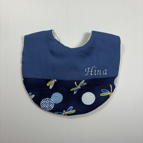 ハンドメイド スタイ オーダースタイ 名入れ 刺繍 夏 お祭り
