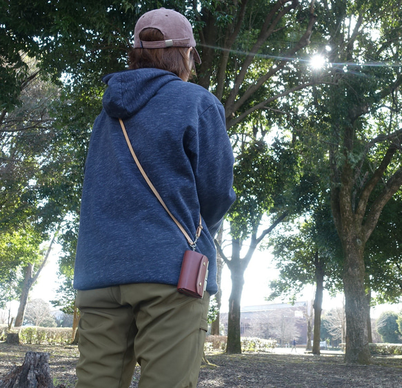 【在庫分セール価格¥9900】三つ折りがま口財布 17枚目の画像